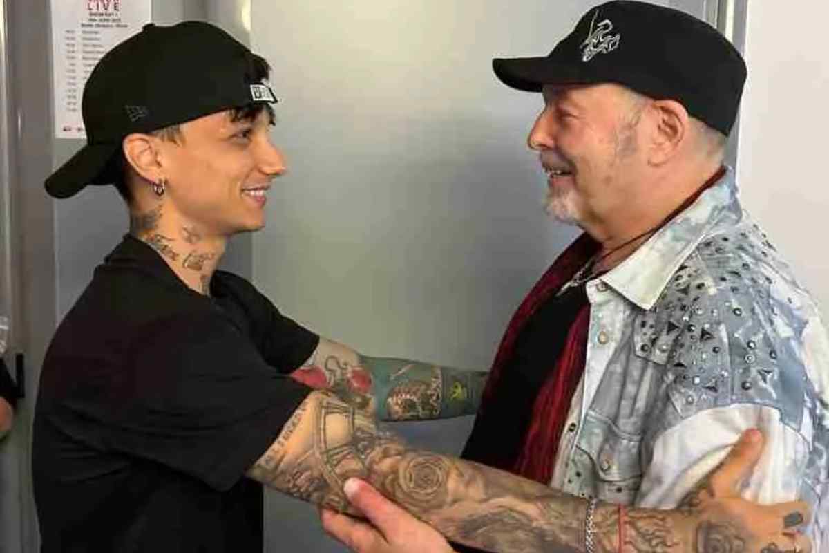 incontro dietro le quinte tra vasco e ultimo
